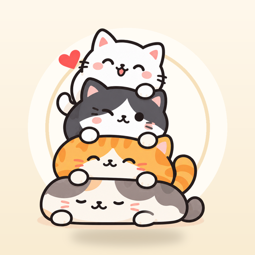 猫猫叠叠乐 App 图标